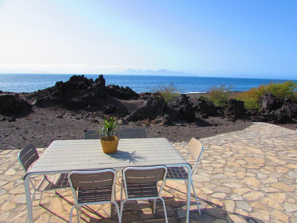 Cap-Azul Bed and Breakfast Porto Novo Exteriör bild